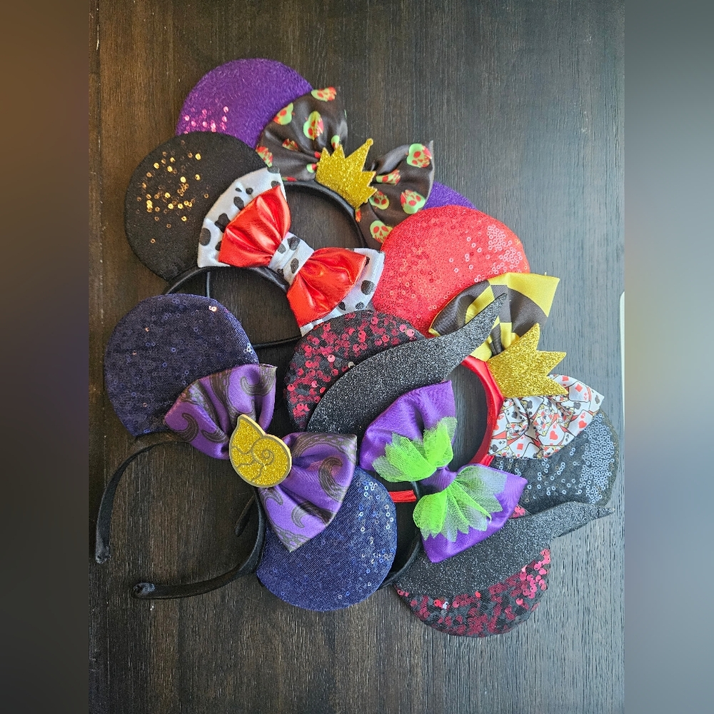Disney Villains Ear Headbands